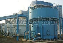 重力式空氣擦洗濾池